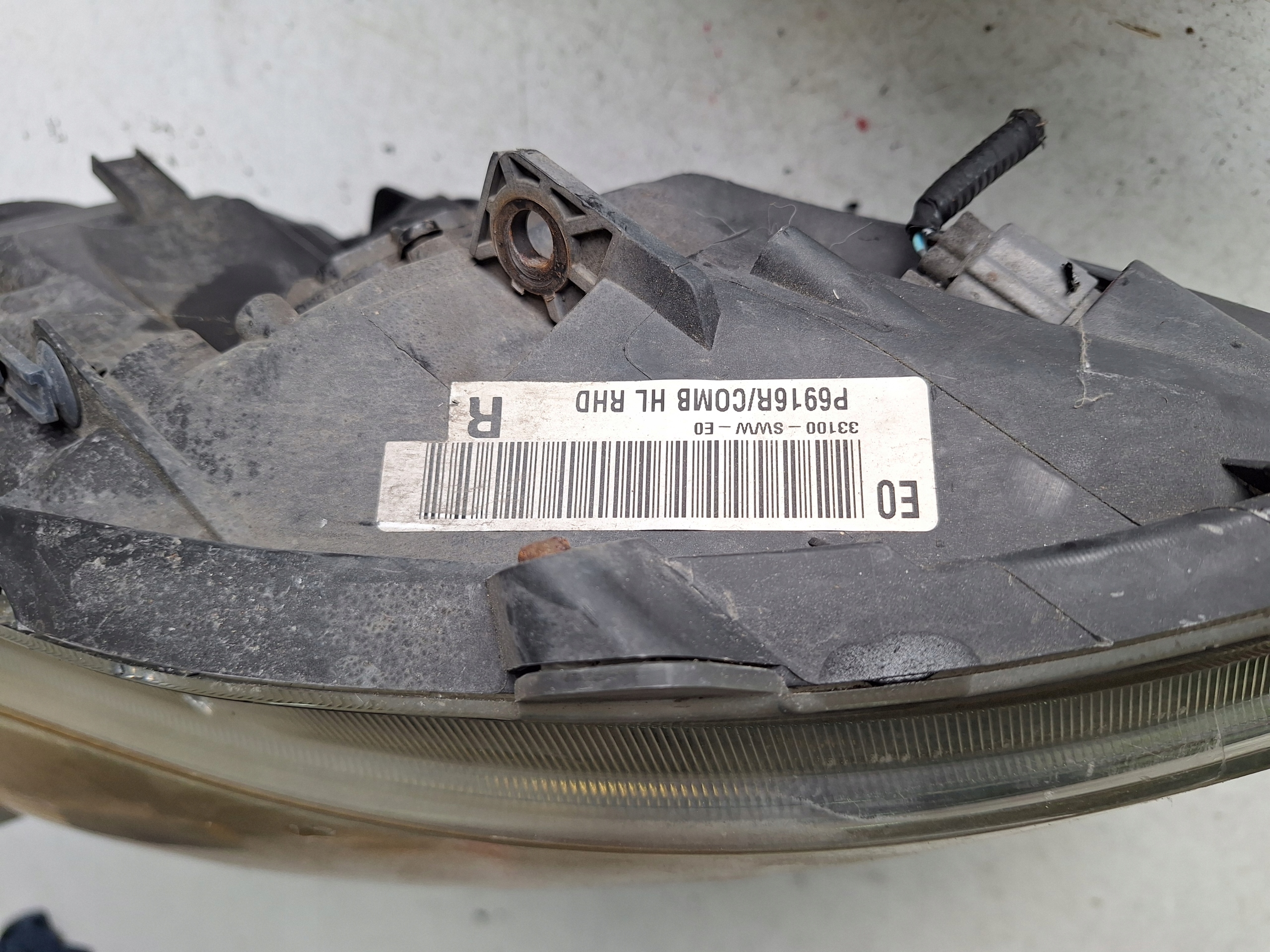 HONDA CR-V III LIFT 09-11 light left lens UK
