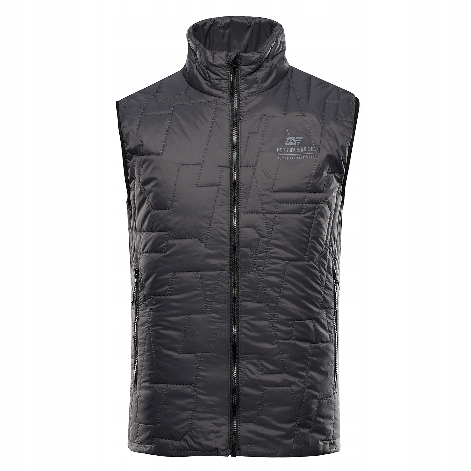 Alpine Pro Męski ocieplany bezrękawnik Berf k.szary r.M