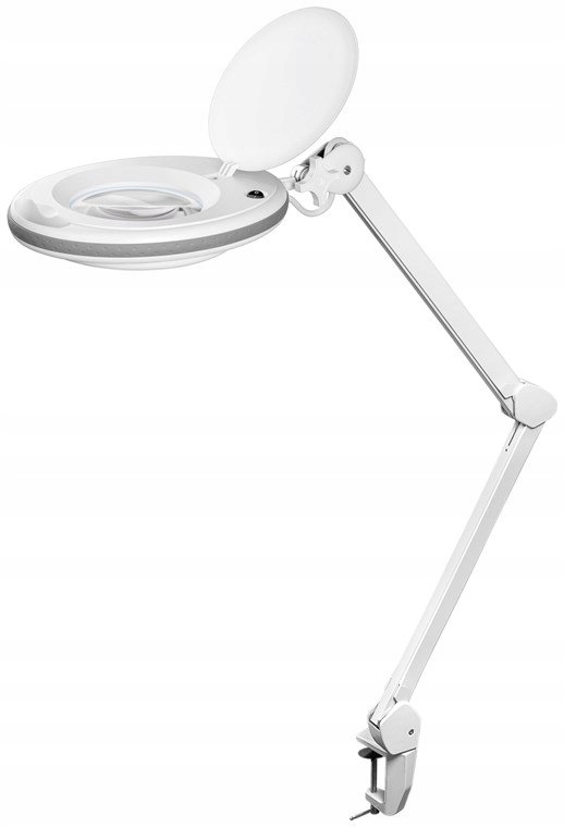 Lampa lupa LED z zaciskiem, 8 W