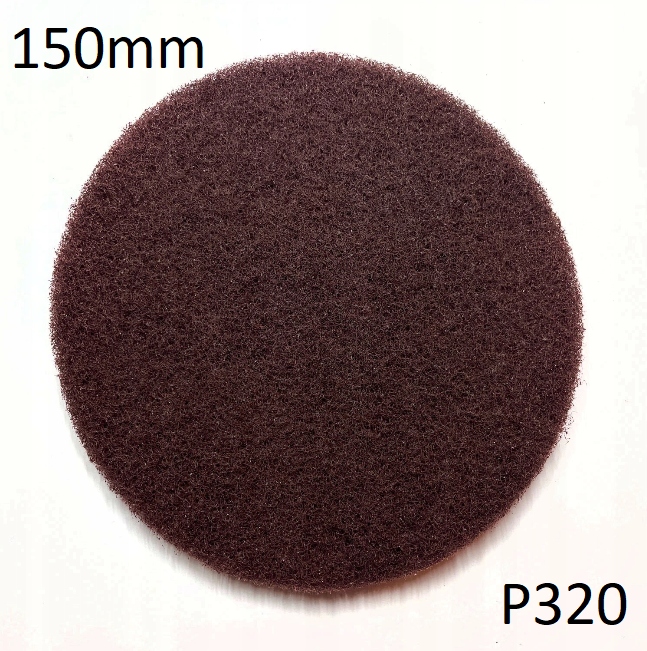 

Krążek Włóknina Na Rzep 150mm p320 Very