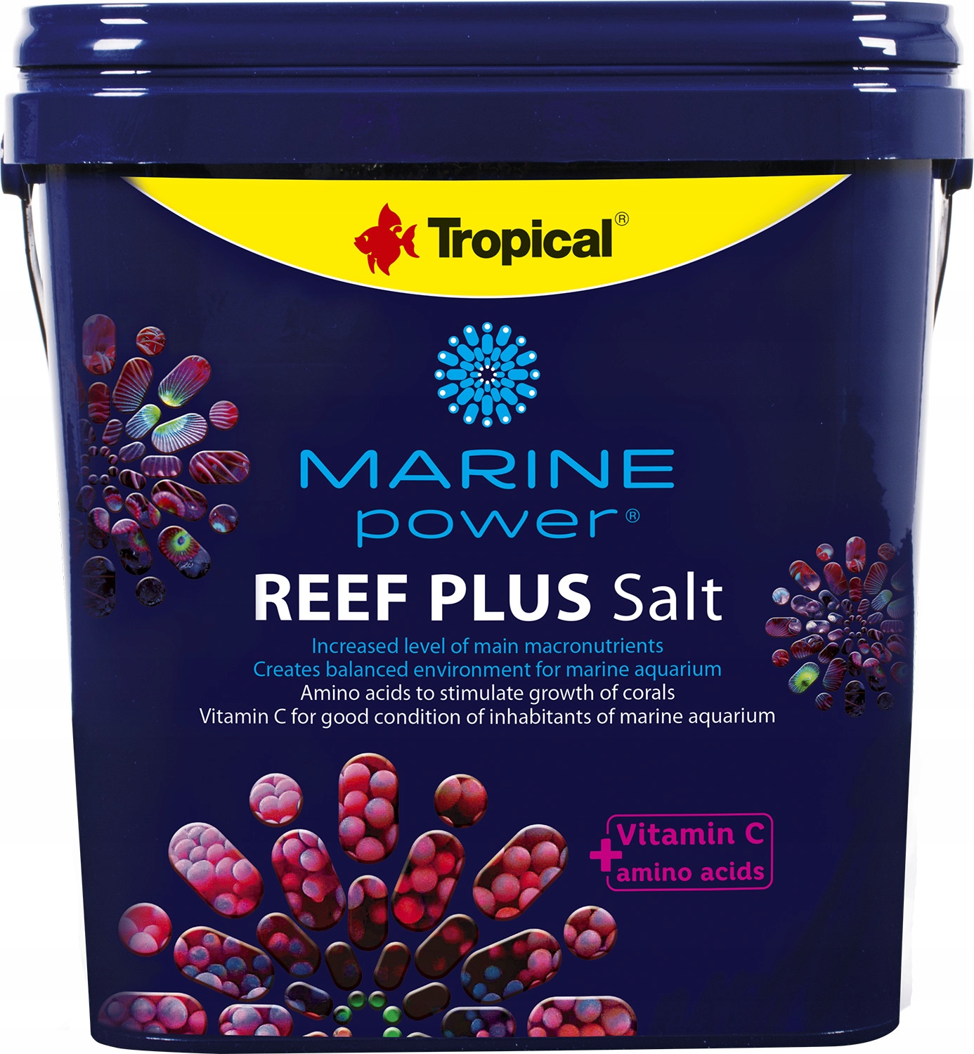 Mořská Sůl Pro Korály Marine Power Reef Plus Sůl 5 Kg Obohacená