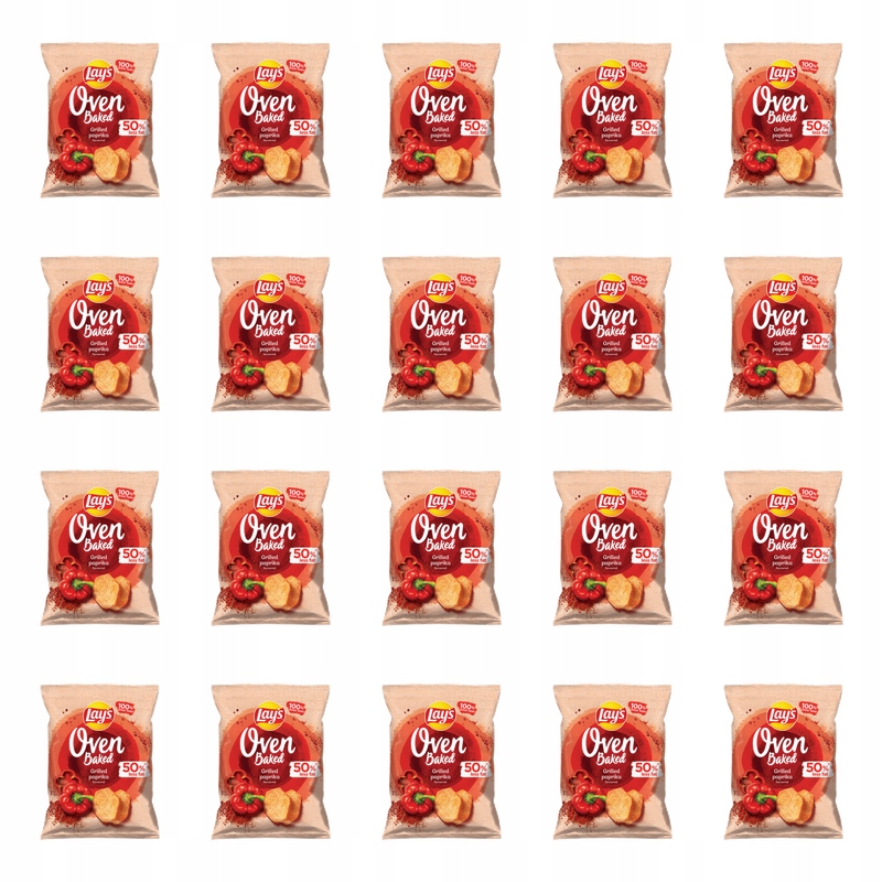 Lay's Oven Backed Grilled Paprika 180g X20