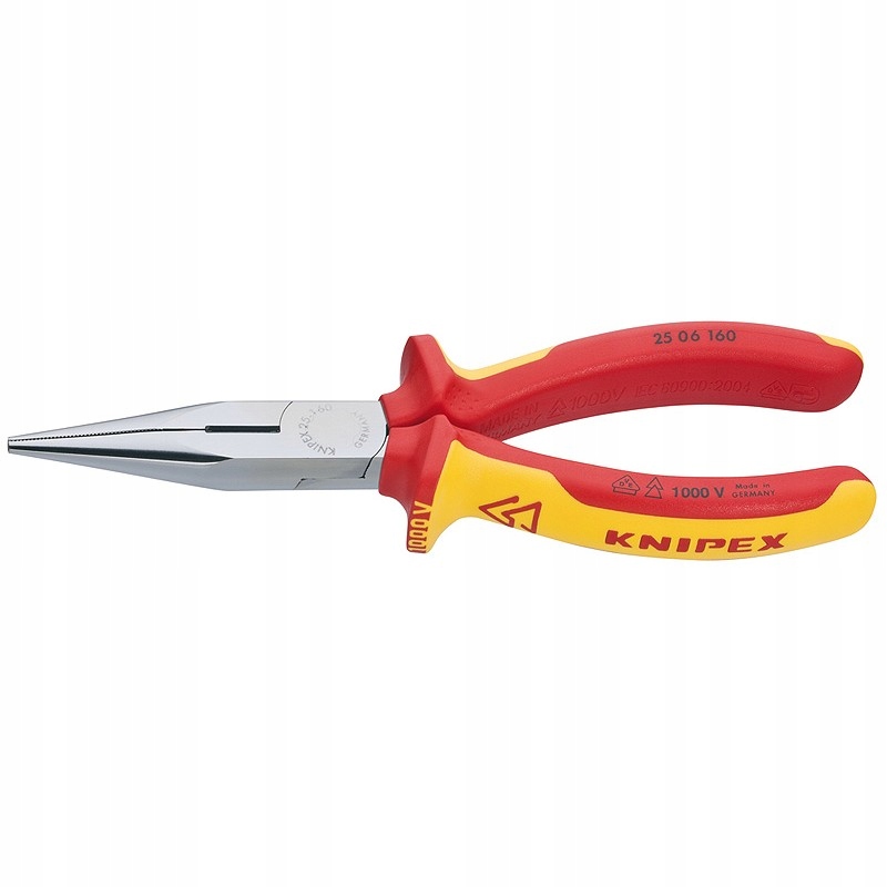 Knipex Szczypce tnące półokrągłe 160 mm 1000V chromowane 25 06 160