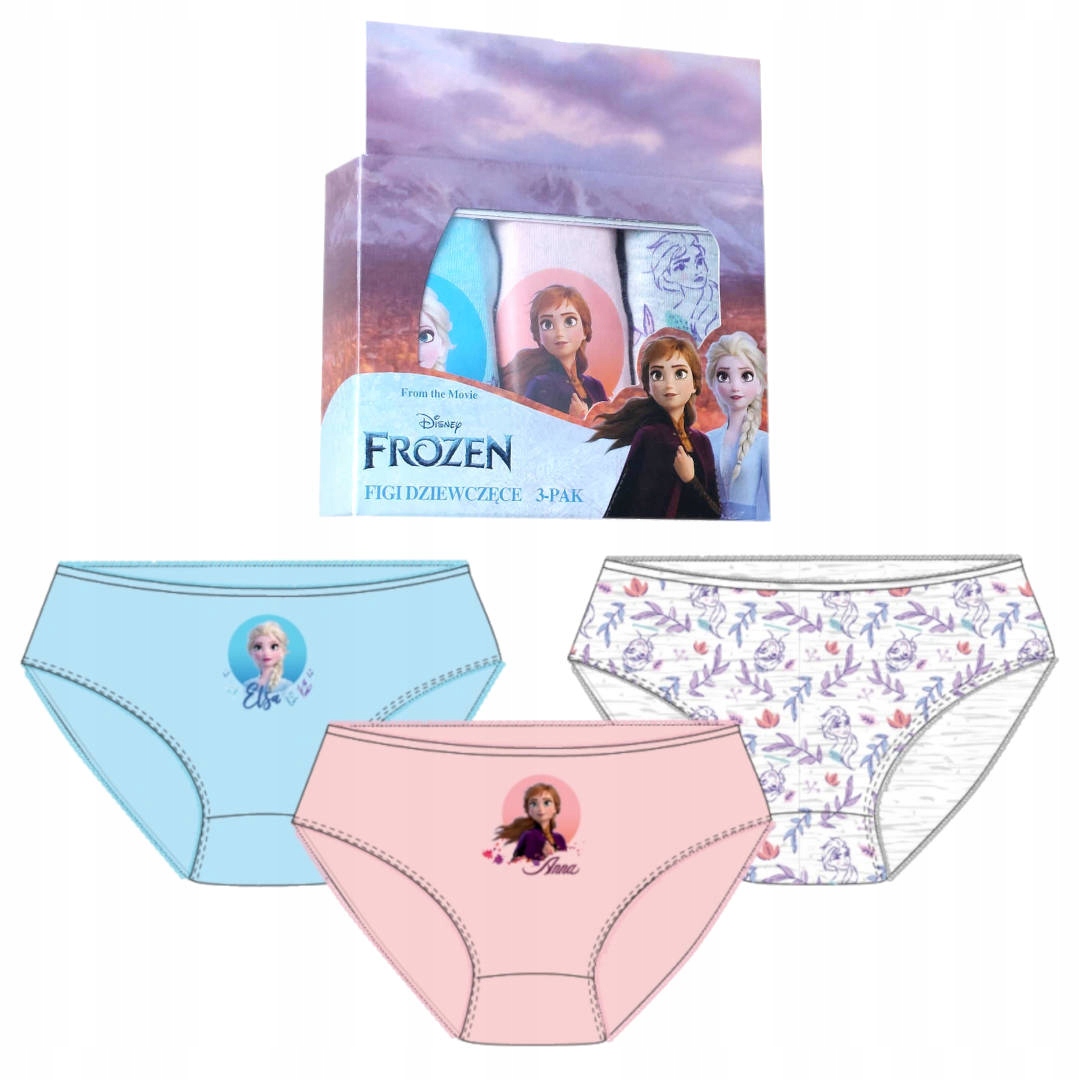 

Majtki Figi Dziewczęce 3-PAK Frozen 104/110 CM