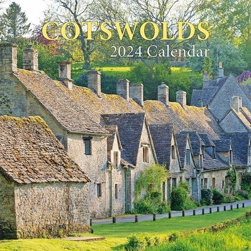 Cotswolds Small Square Calendar 2024 (13854058929) Książka Allegro