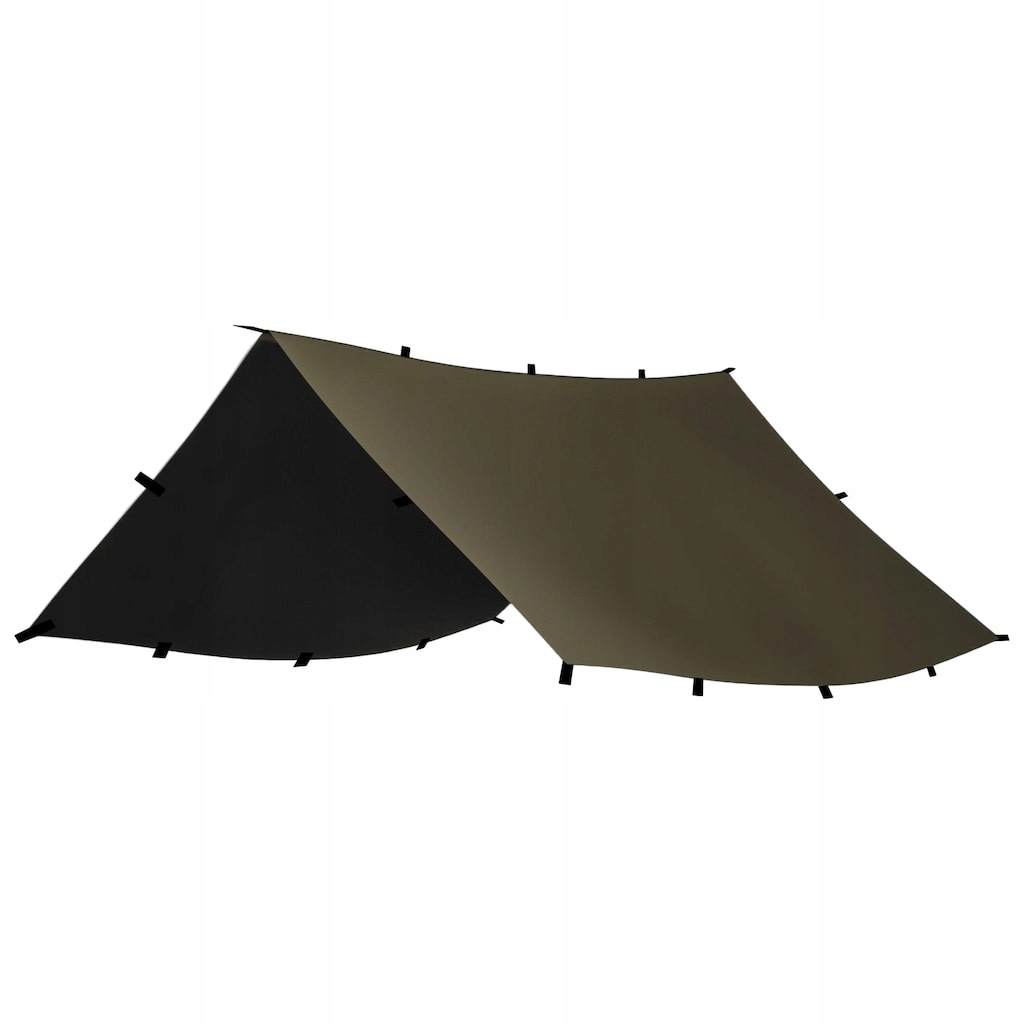 Plachta pro stanování na kempování Pentagon Wild Tarp 3x3 m Ral 7013