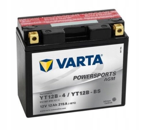 Акумулятор VARTA YT12B-BS 12AH 215A