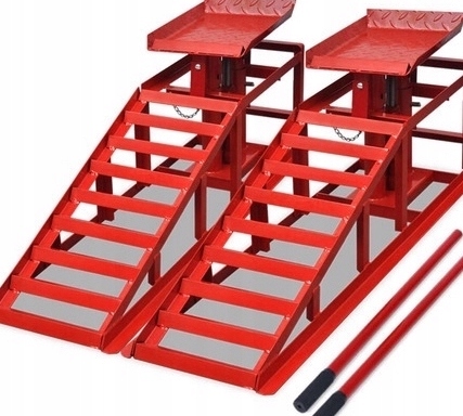 NAJAZD SAMOCHODOWY RAMPA PODJAZ PODNOŚNIK HYDR 4T