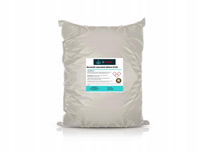 Červená barva Allura E129 potravinářská, cukrářská, 5 kg