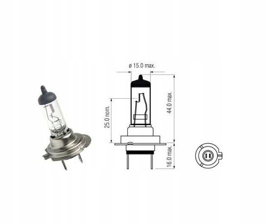 

Żarówka Samochodowa H7 12V 55W Px26D do Auta