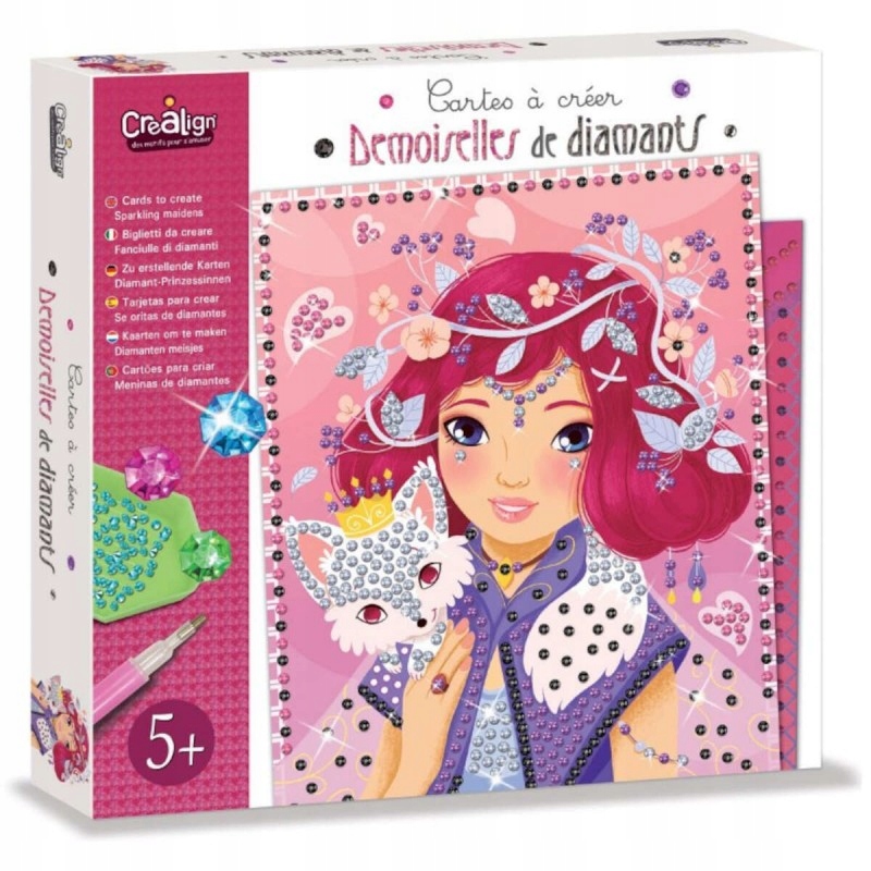 

Crea Lign Zestaw wyklejanka diamenciki Dziewczyny