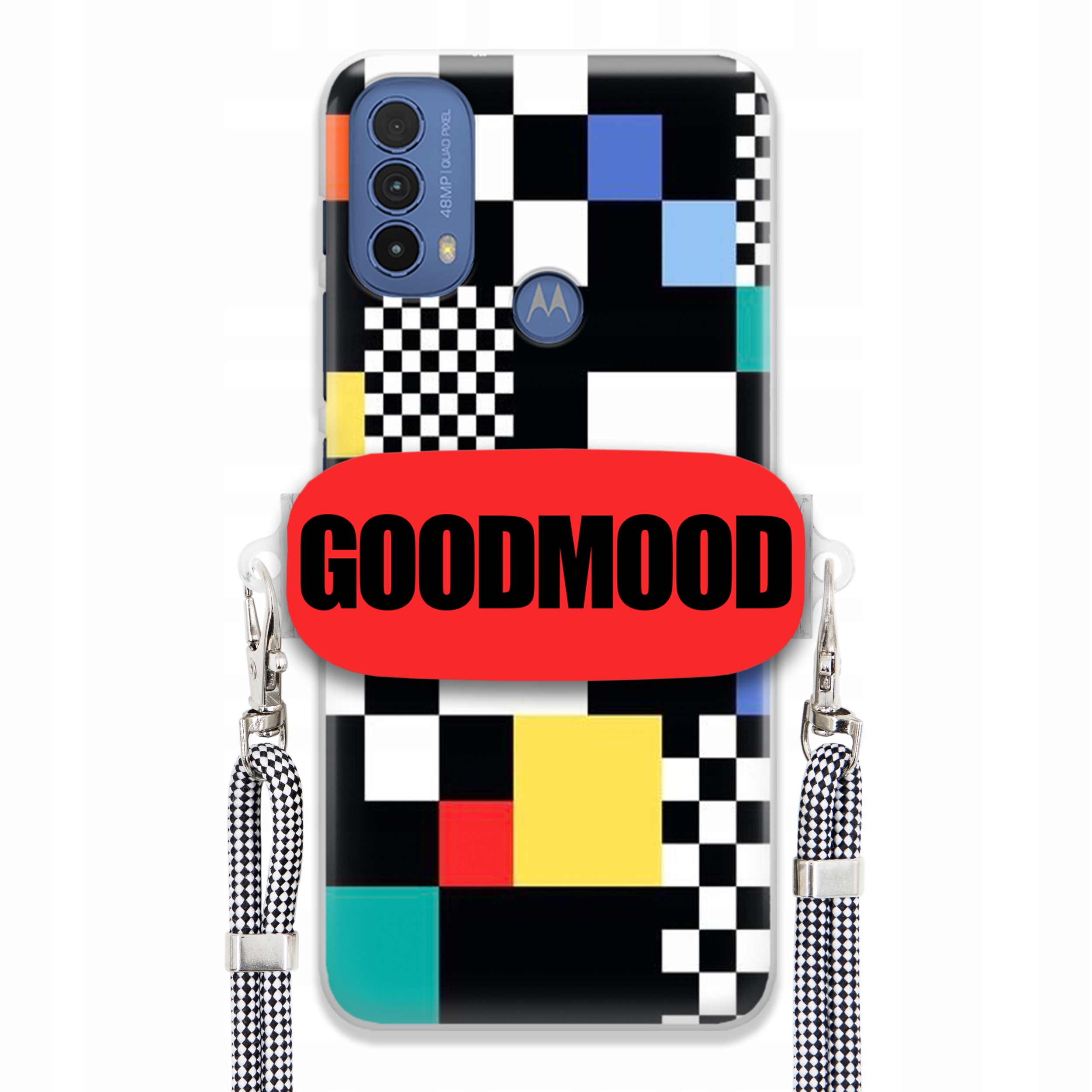 Pouzdro Pro Motorola E30 Case Držák Vodítka Zebra Telefonu Pixelart Goodmood Wz