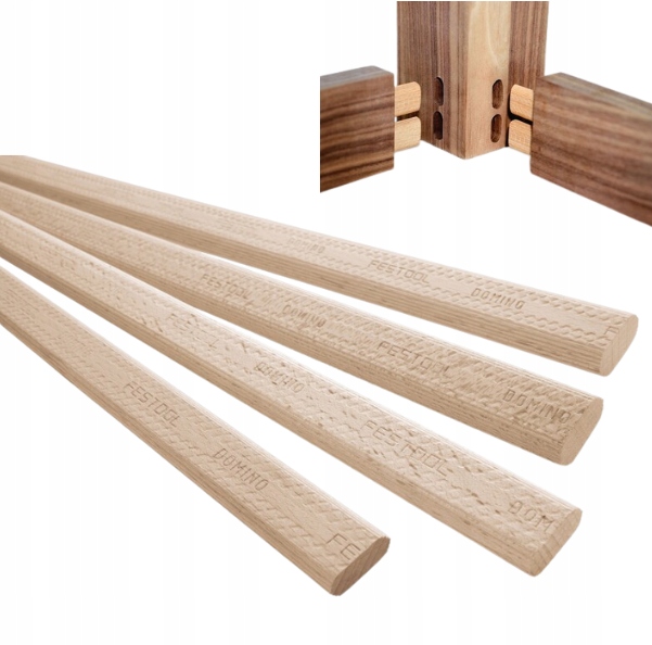 Festool Tyče na spojovacie prvky Buk Domino 12x750, ks 22 Fréza Df 700 498688