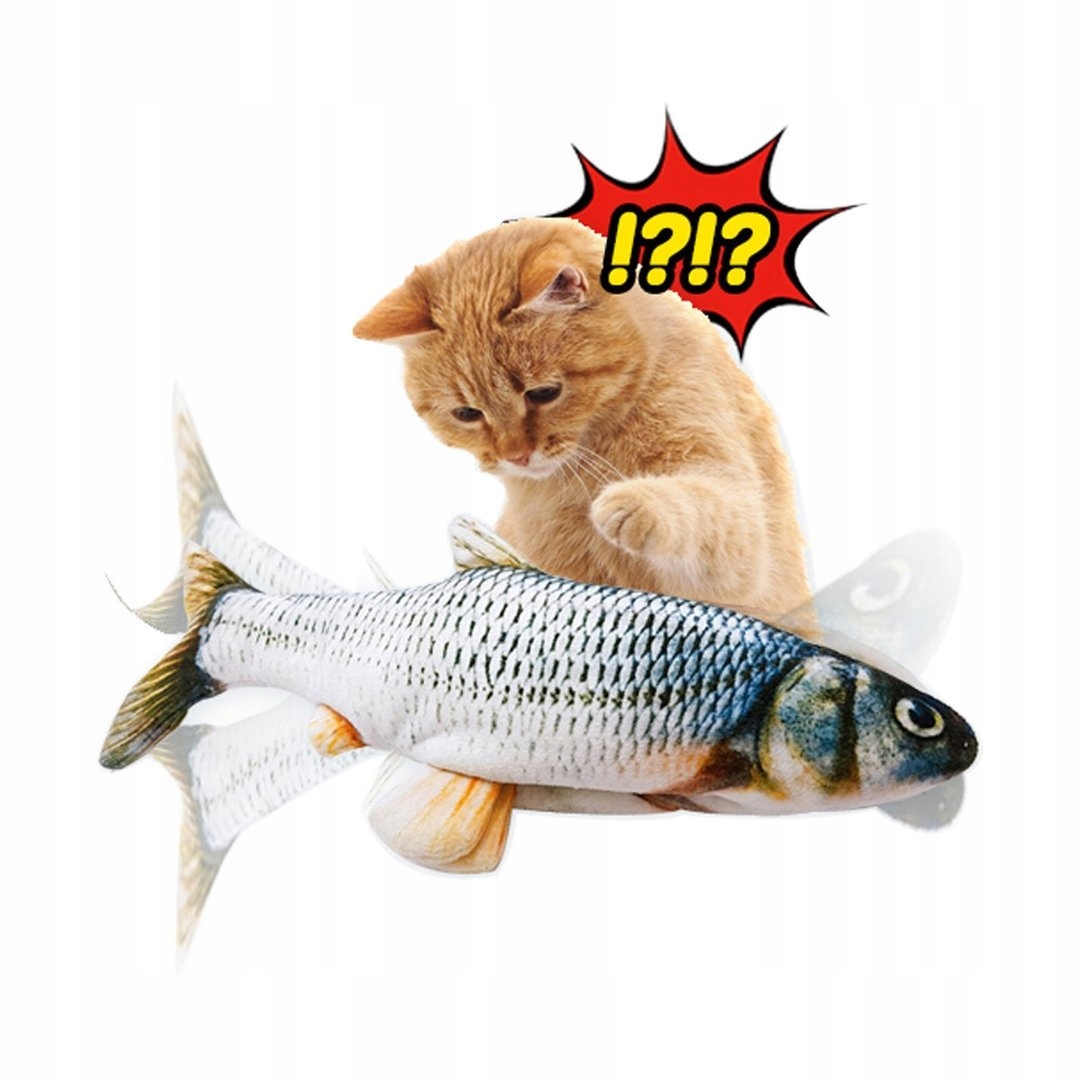 

Tańcząca Ryba dla kota Disco Fish Dalikot