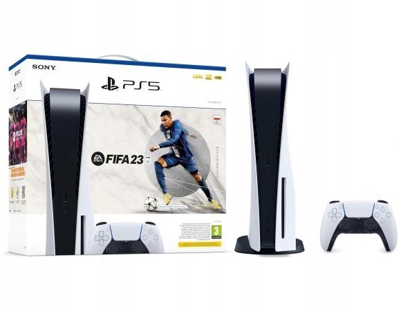 

Konsola Sony PlayStation 5 +Gra Fifa 23 Nowa Sklep