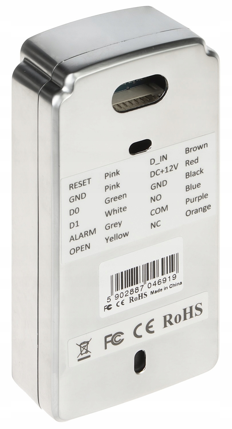 WEWNĘTRZNY AUTONOMICZNY CZYTNIK ODCISKU LINII PAPILARNYCH ZBLIŻENIOWY RFID Marka inna