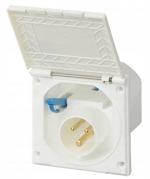 Gniazdo zasilania prądu cee 230v zewnętrzne
