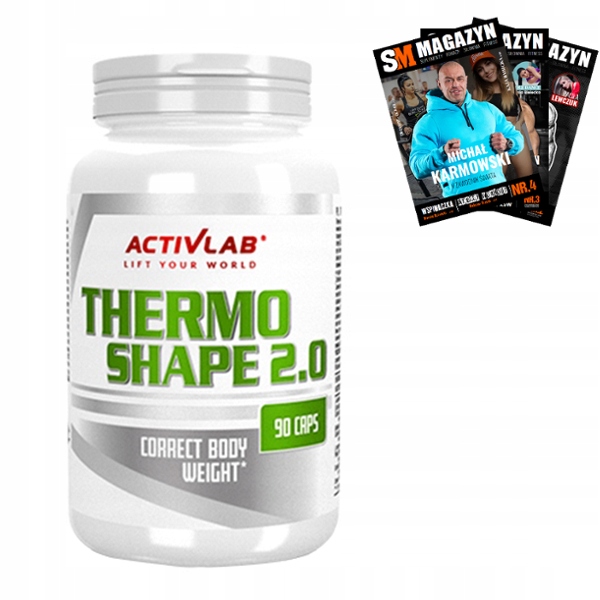 ACTIVLAB THERMO SHAPE 90 kaps ODCHUDZANIE SIŁA WYTRZYMAŁOŚĆ