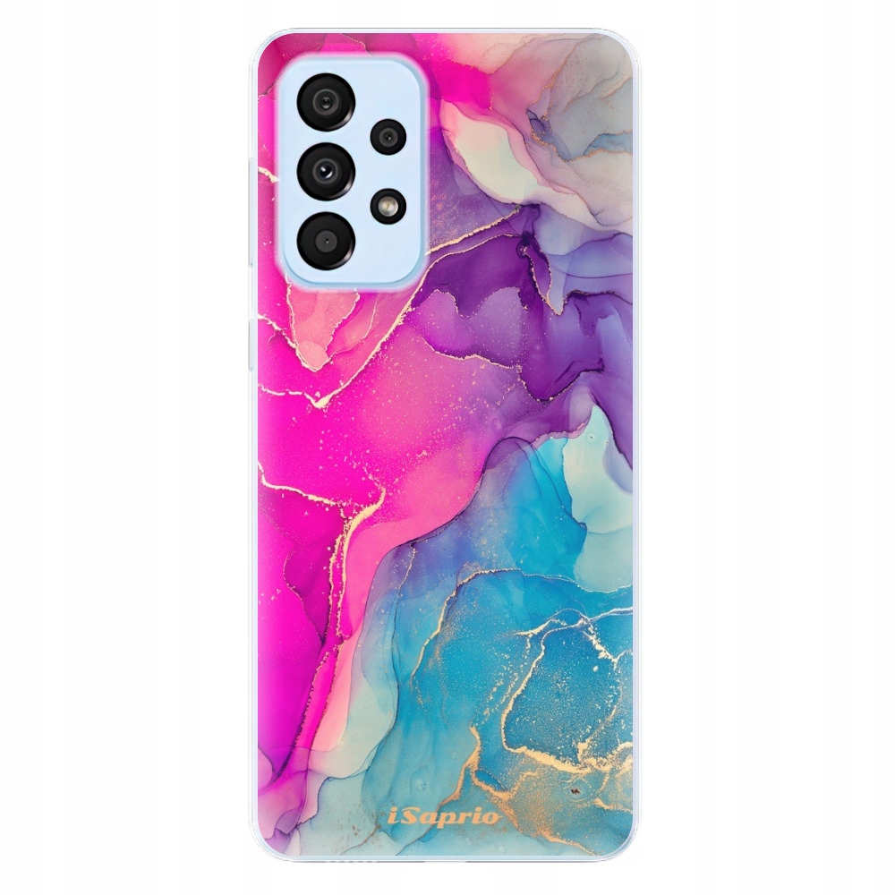 Silikonowe etui iSaprio Purple Ink do Samsung Galaxy A33 5G