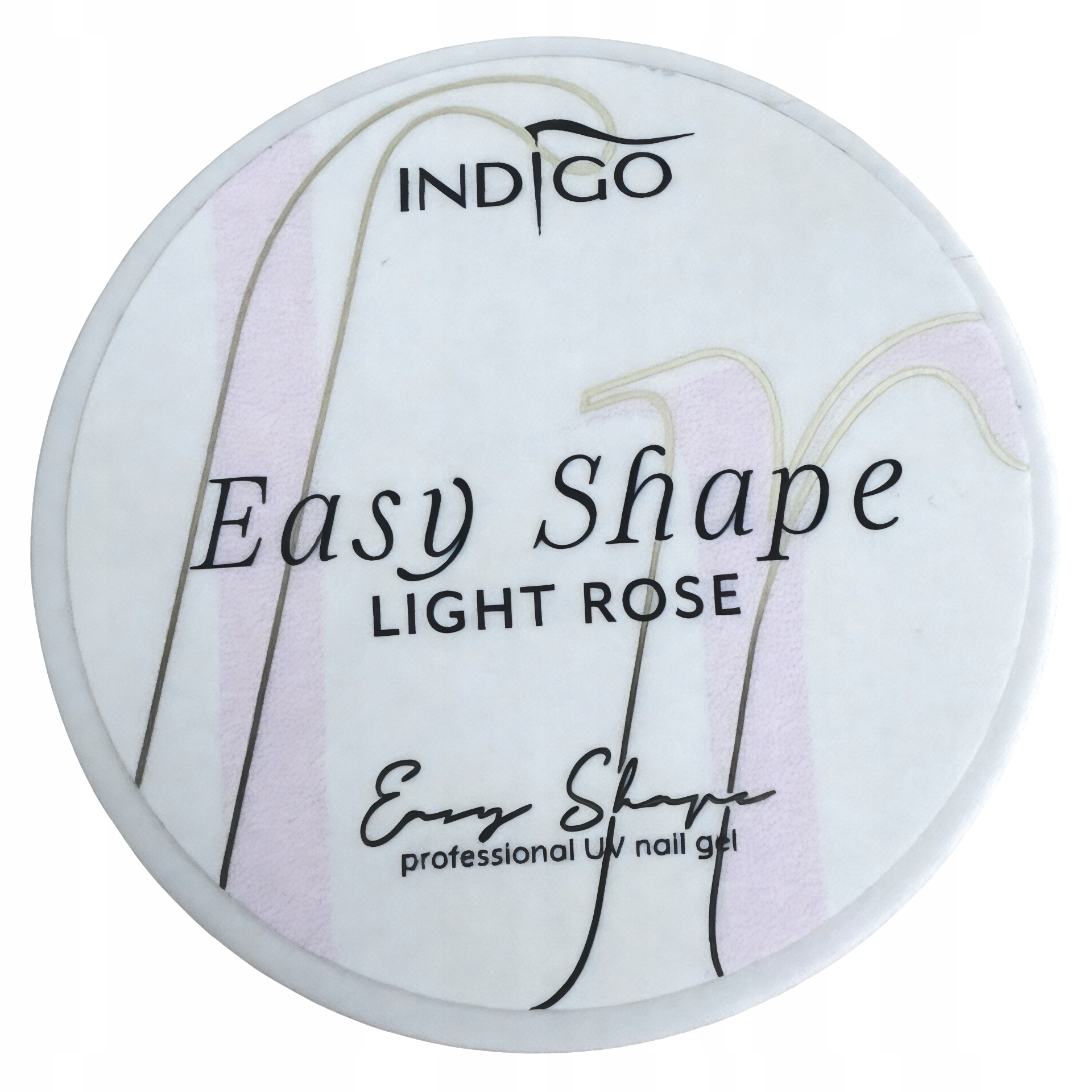 Indigo Easy Shape Světlorůžový Stavební Gel Gel 50 ML