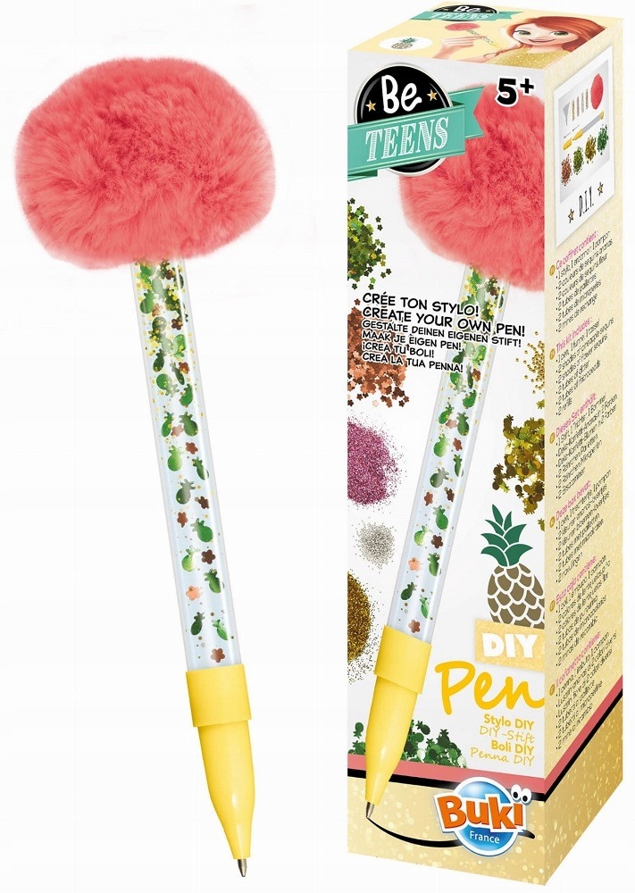 

Długopis Ananas zrób to sam zestaw diy Buki 5+