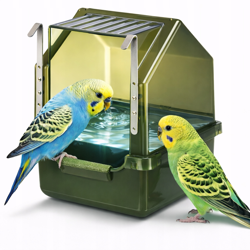 Bazének Bezpečná koupel pro malé papoušky