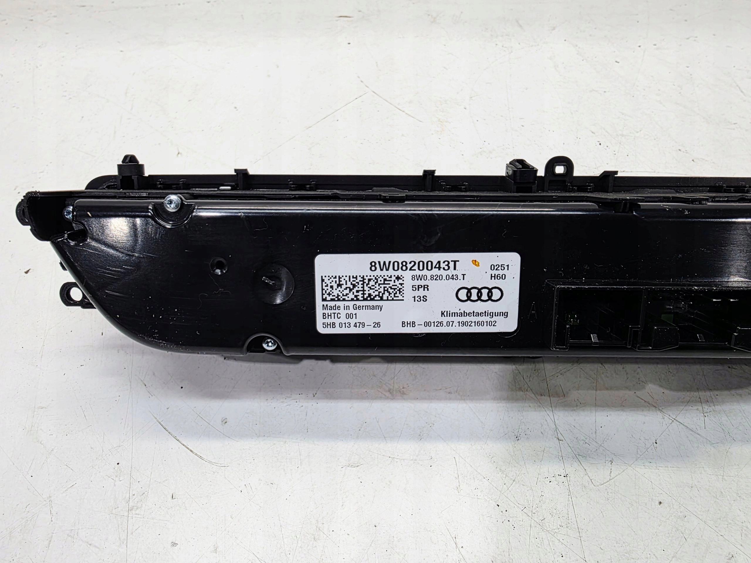 Unite commande clima de chauffage Chauffé Sièges AUDI A4 B9 A5 8E 8W0820043T