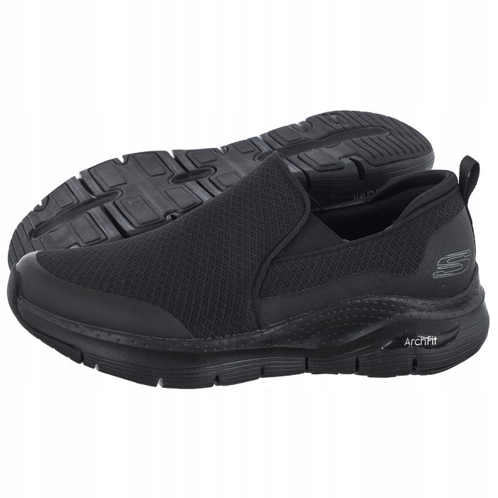 Buty Męskie Skechers Arch Fit Banlin Czarne 232043 13596051560 - Allegro.pl