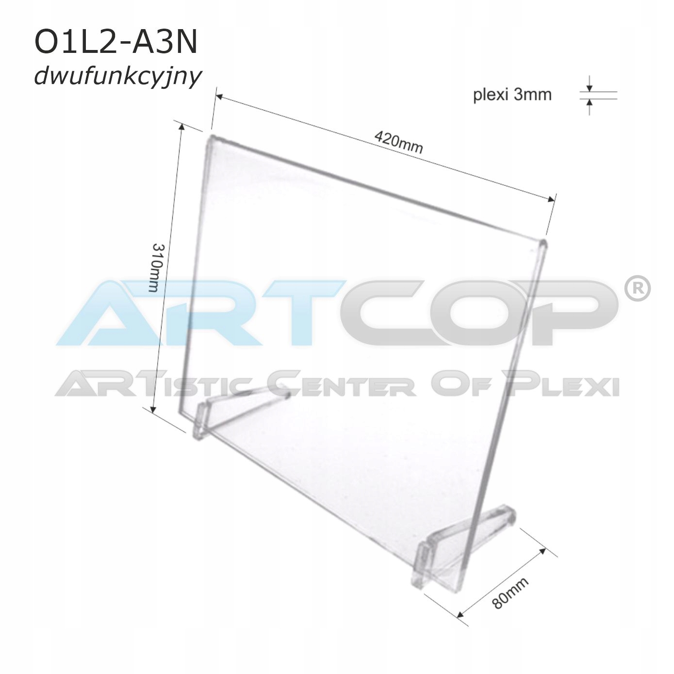 Antyrama Artcop O1L2-A3M 42 cm x 31 cm