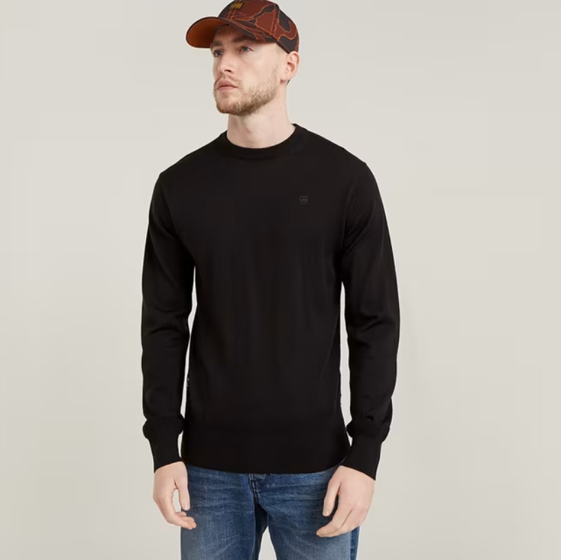 G-star Raw Svetr Černý Z Vlny