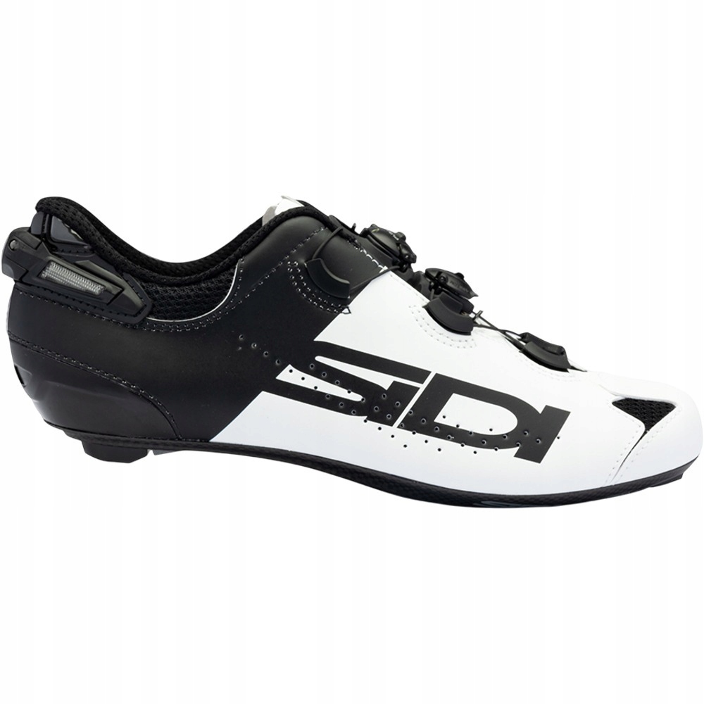 Sidi Shot 2S Silniční boty C-Boost Srs Karbon Vegan Bílo-černé 47