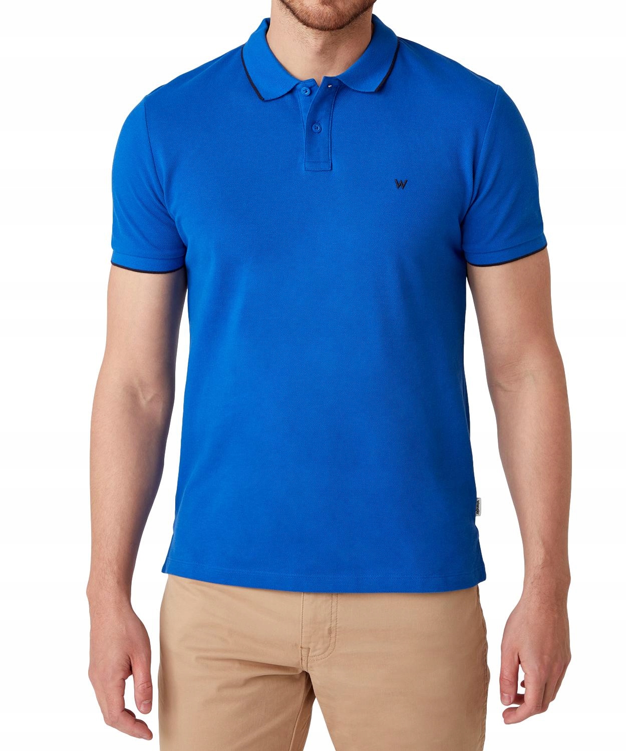 

Koszulka Wrangler Ss Pique Polo W7D5K4X05 Blue XXL