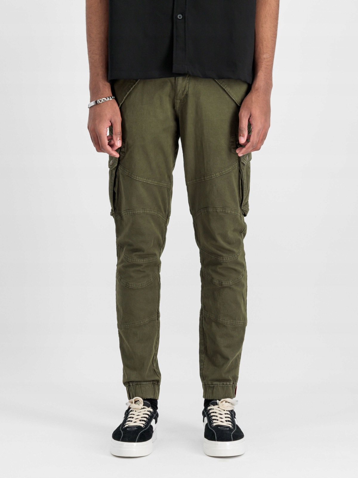 Kalhoty Alpha Industries Combat Pant Lw tmavo zelené 34