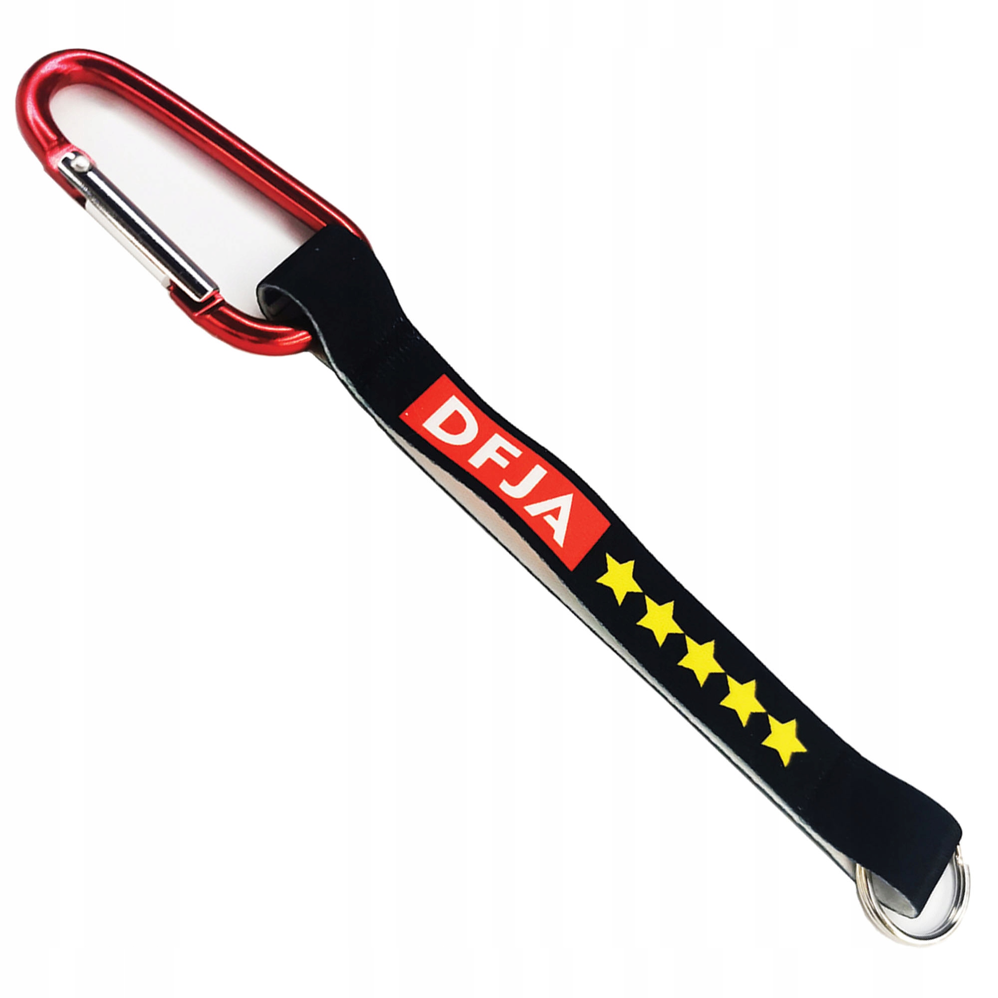 BRELOK BRELOCZEK ZAWIESZKA DO KLUCZY AUTA Z KARABIŃCZYKIEM DFJA