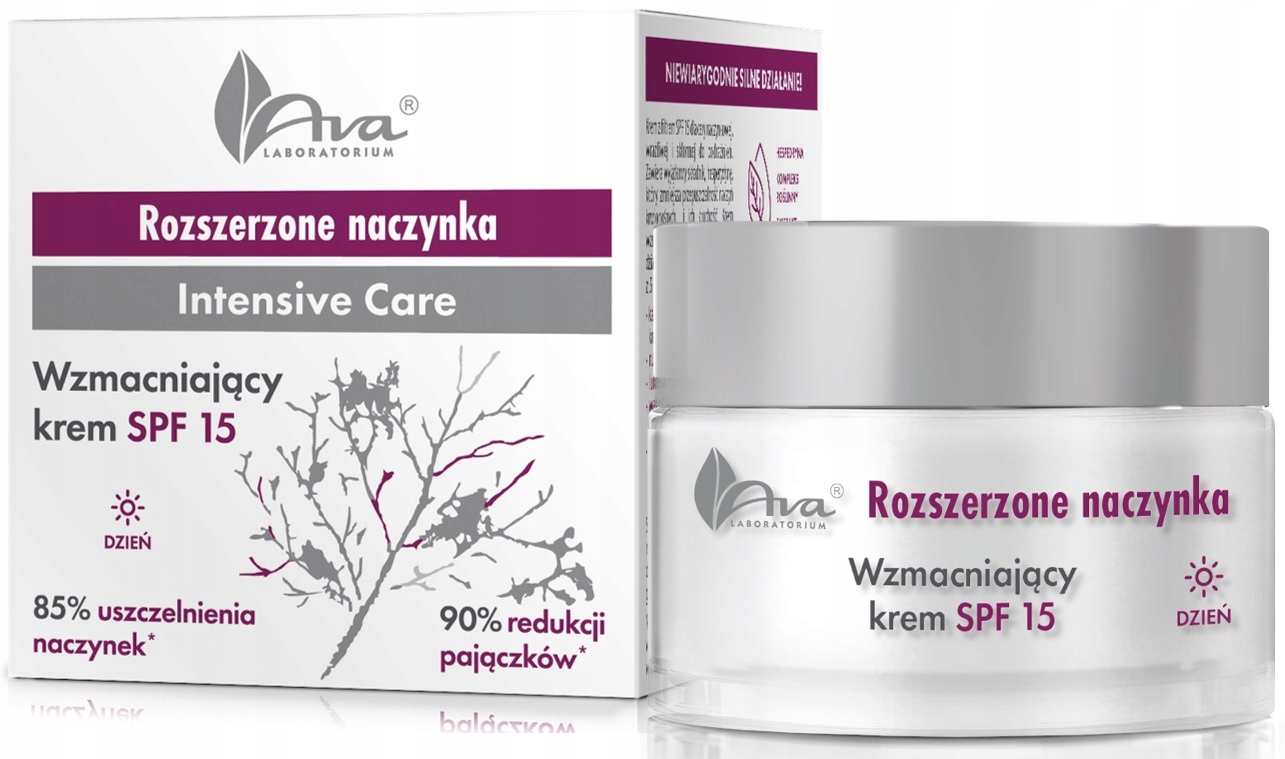 Ava Laboratorium Ava Krem Łgodzący do Twarzy Rozszerzone Naczynka na Dzień