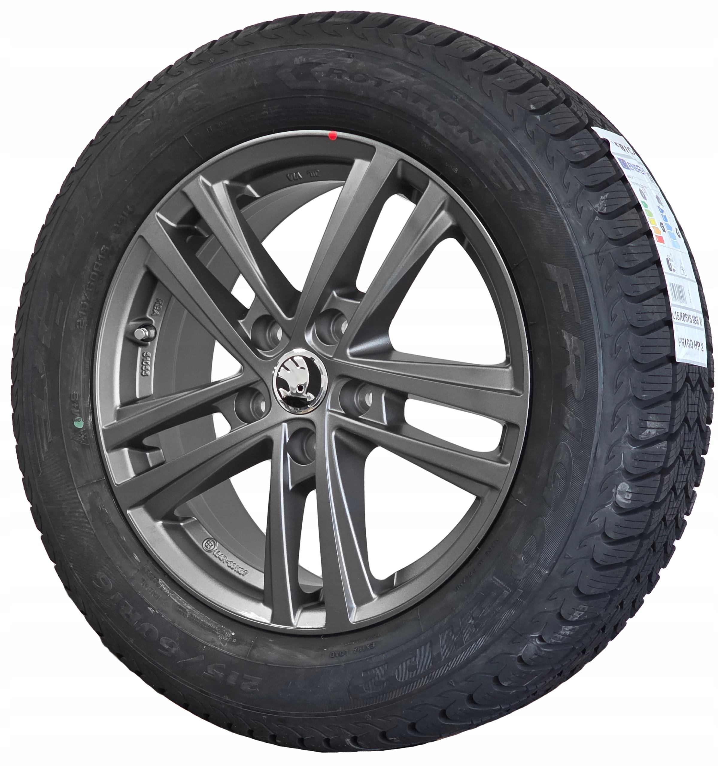 Nové Grafitové Kolesá Seat Ateca Škoda Karoq Dębica 215/60R16 16 Cali 2025