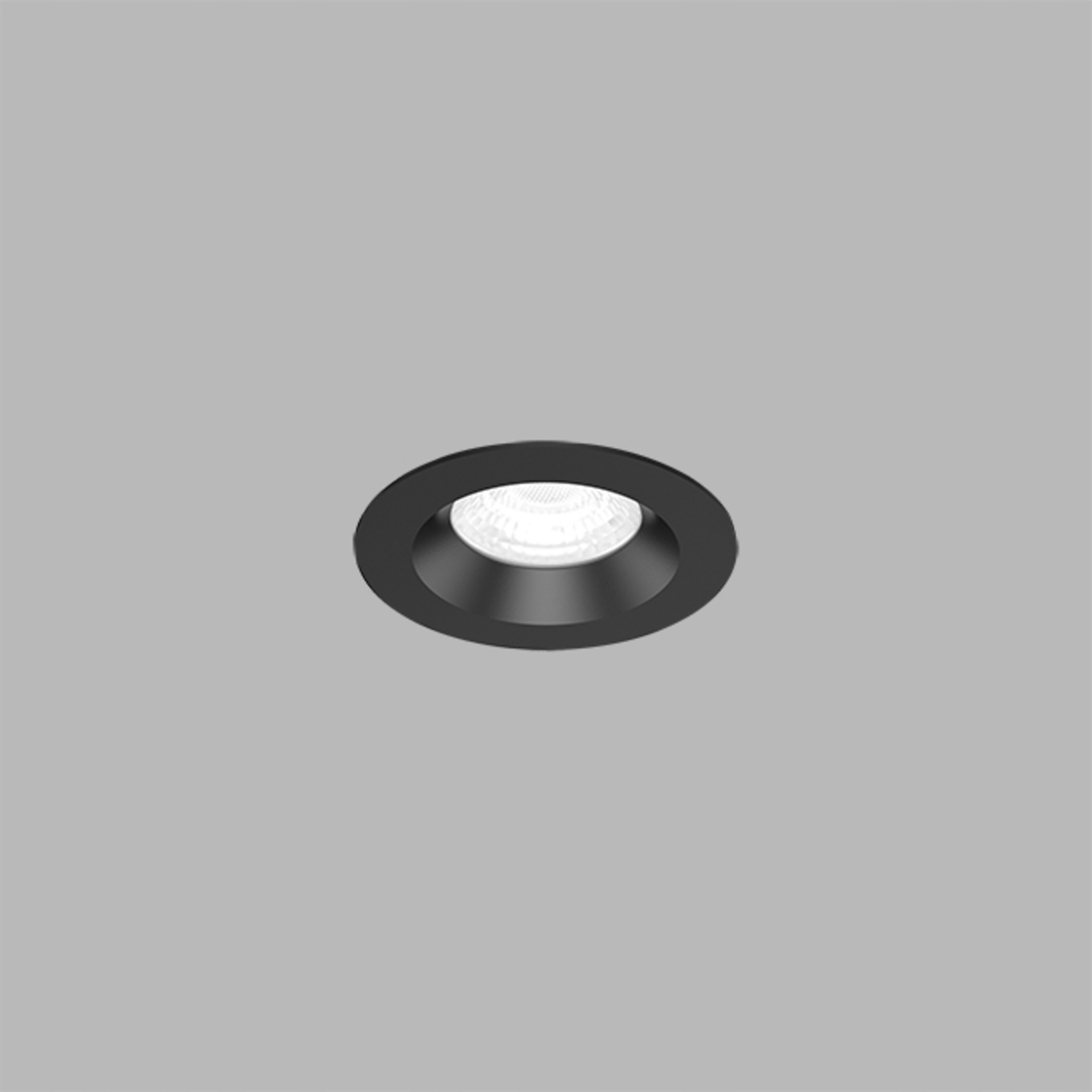 Zápustné bodové svietidlo LED2 Max 1 čierne IP65 8W 4000K Triac