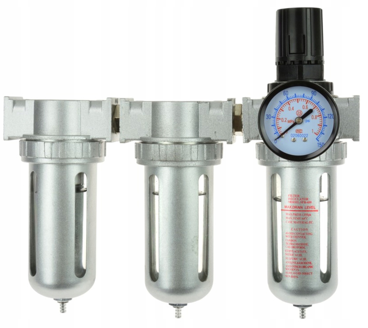 FILTR POWIETRZA ODWADNIACZ LAKIERNICZY + REDUKTOR