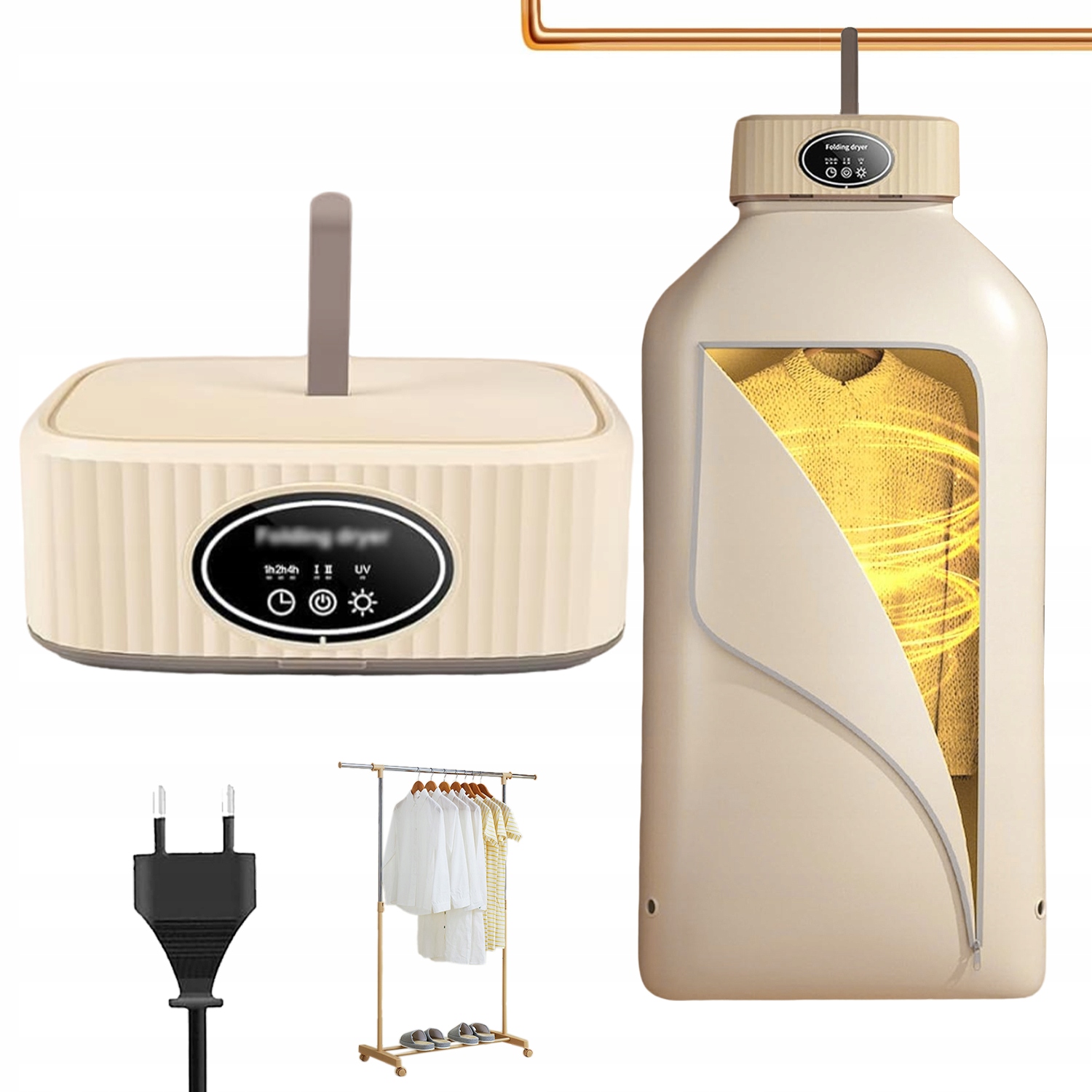 Levně Sušák 600 W Inteligentní Cyklus Sušení 360 Stupňů