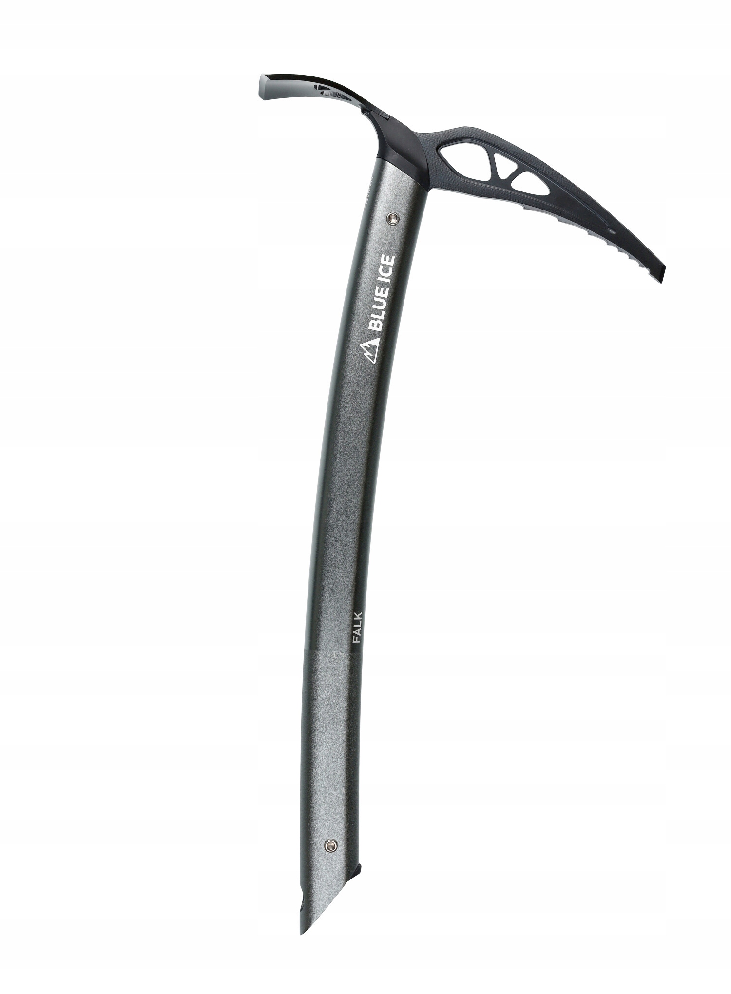 Turistický čekan Blue Ice Falk Ice Axe tmavě šedý 50 cm