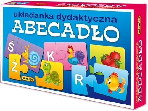 

Abecadło Układanka Dydaktyczna Dzieci 5+ Adamigo