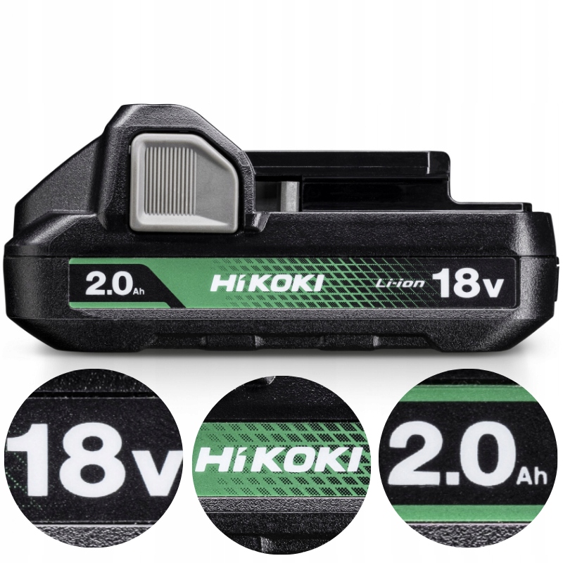 Akumulator Hikoki BSL1820M 18 V 2 Ah Li-Ion Wsuwany Wskaźnik Naładowania