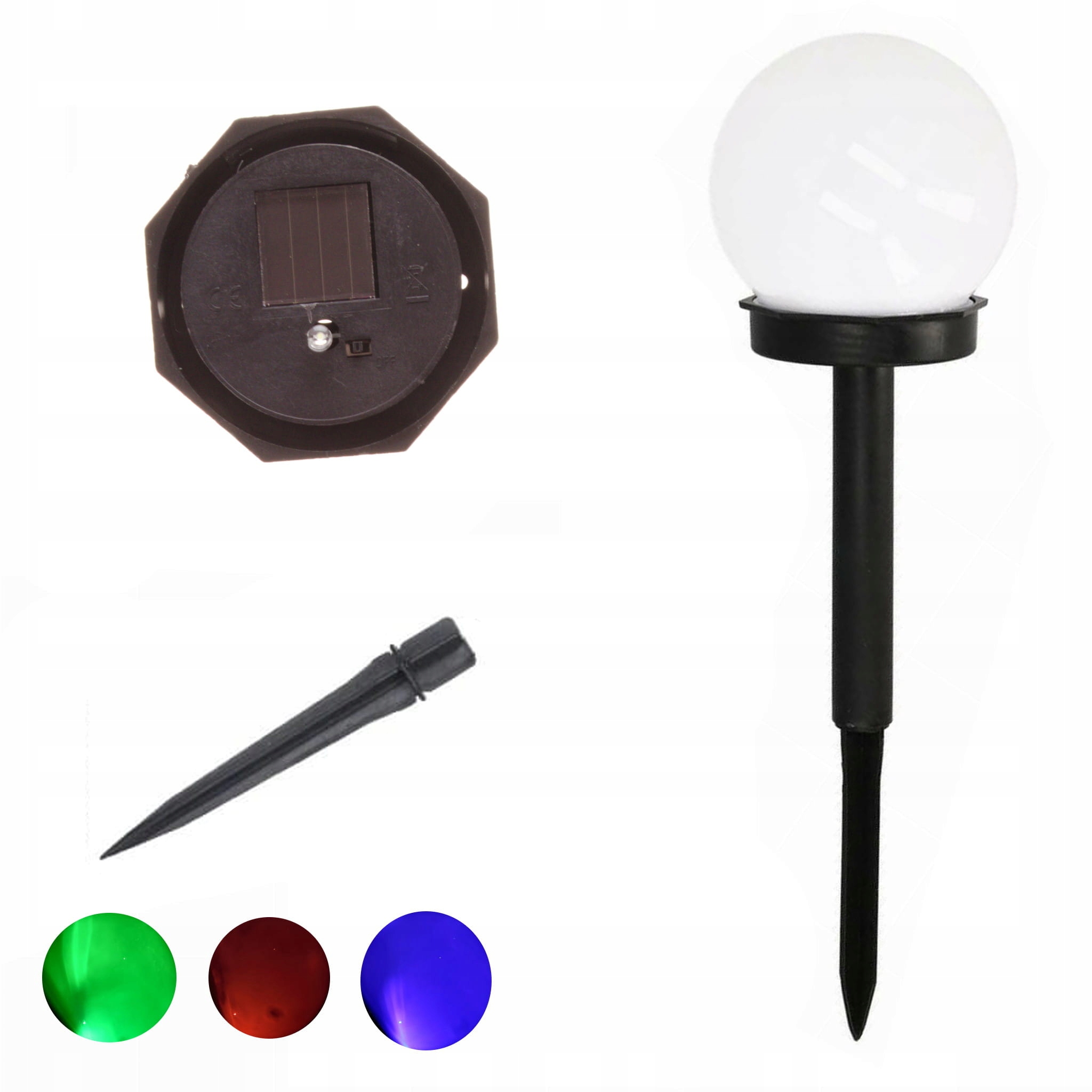 

Lampa Solarna Rgb Ogrodowa Multi Kula Lampy Led