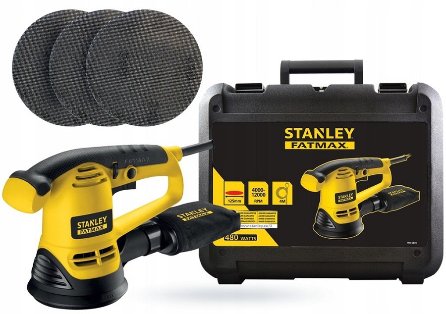 

Szlifierka Mimośrodowa Stanley Sfm 125MM 480W