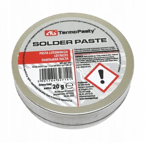 

Pasta lutownicza 20g