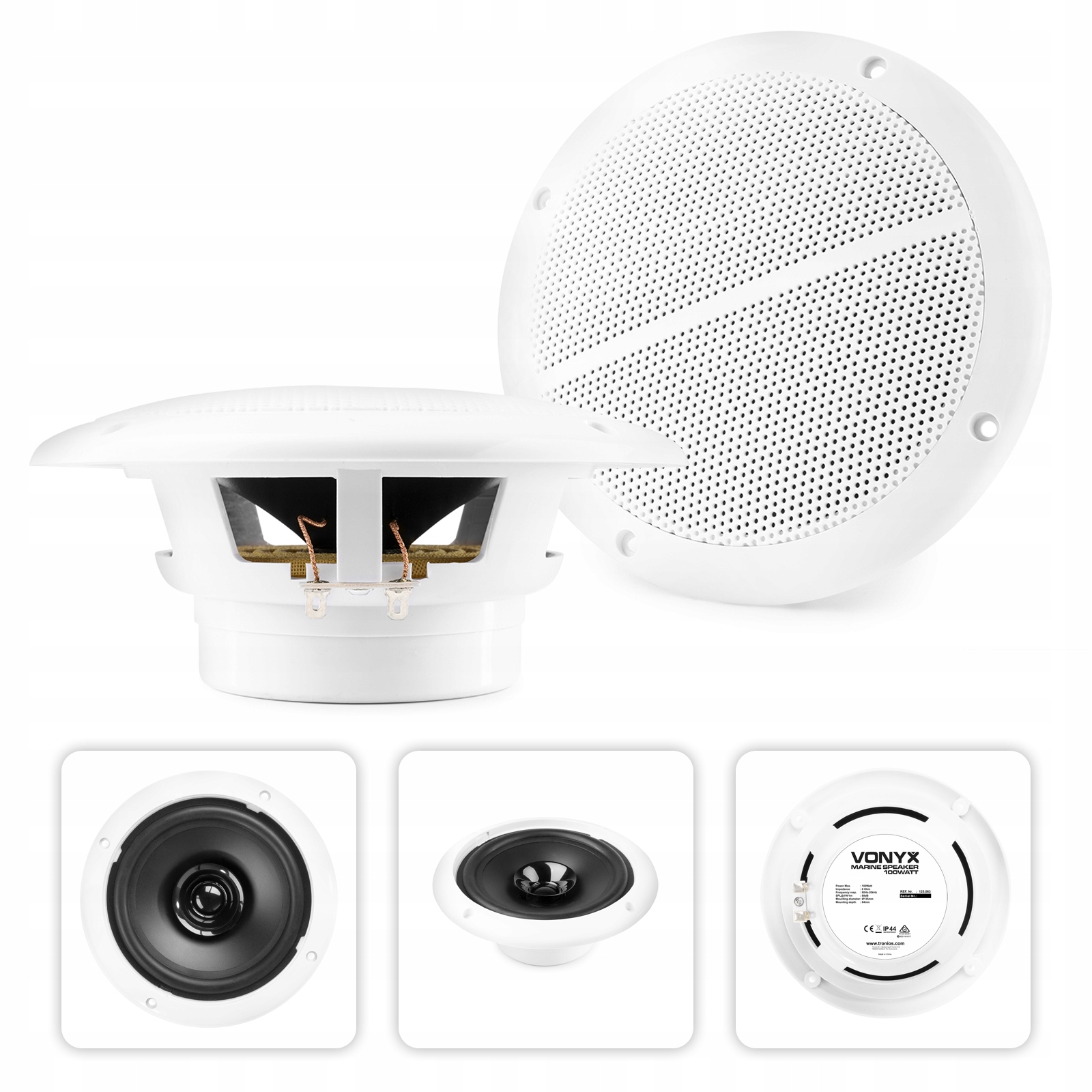 

Głośniki Sufitowe Wodoodporne 2SZT Hq 2x 100W