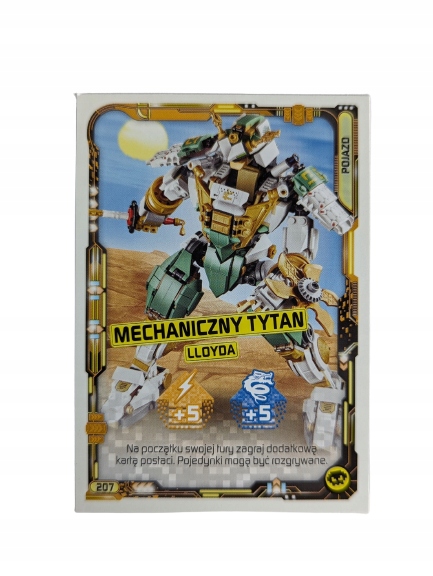 Karta Lego Ninjago Seria 5 Numer 207