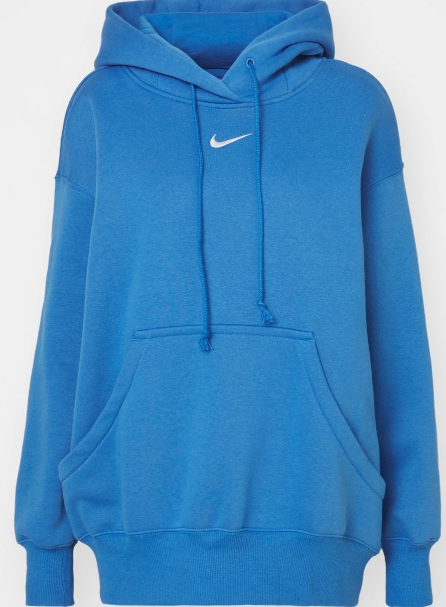 Nike Damska Bluza Z Kapturem Na Chłodne Dni Oversized Rozmiar M