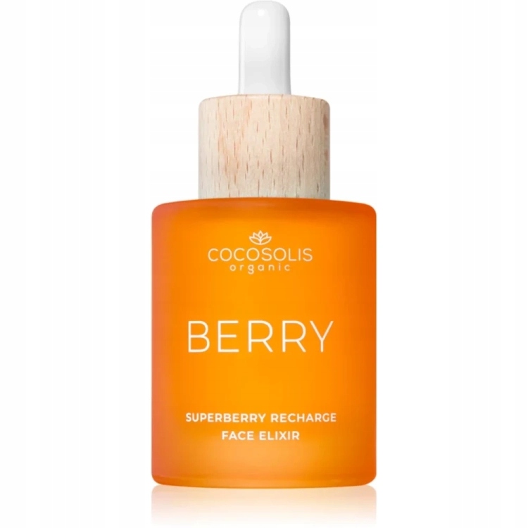 Cocosolis, supervyživující a revitalizující elixír na obličej, Berry, 50 ml