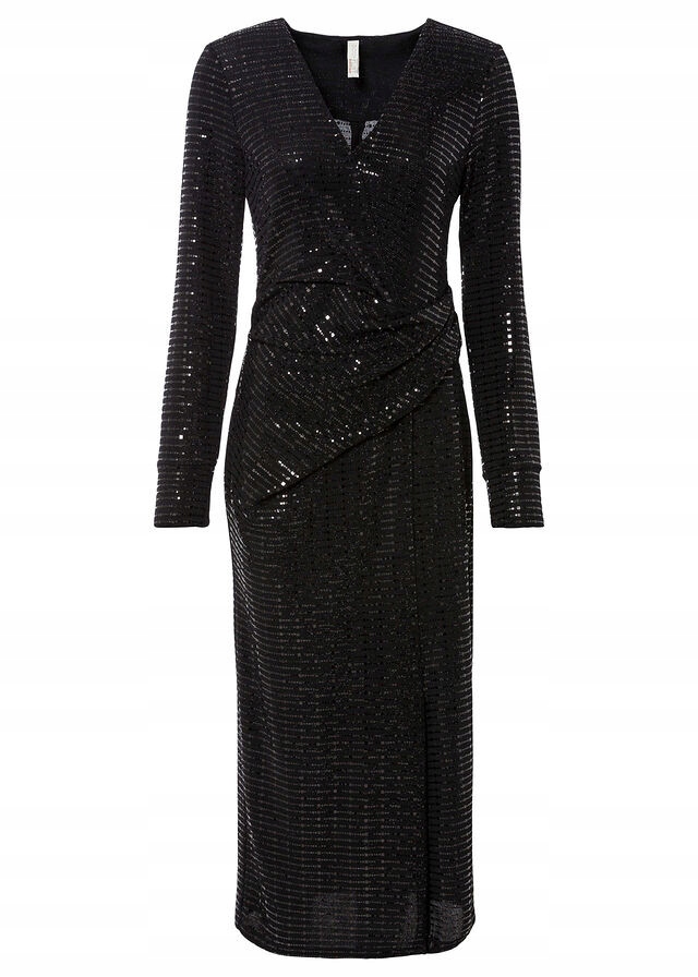 BPC MODNA SUKIENKA Z CEKINAMI I3C 36/38